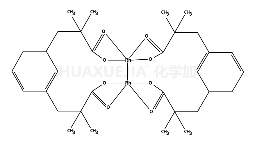 双[(α,α,α',α'-四甲基-1,3-苯二丙酸)铑]