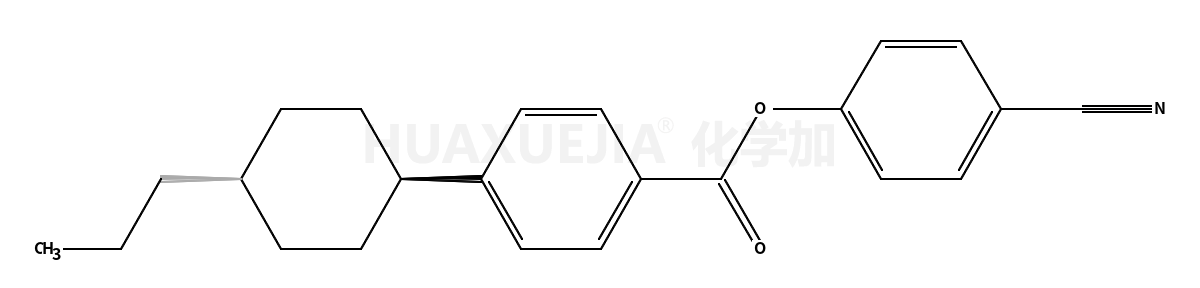 反式-4-(4-丙基环己基)苯甲酸对氰基苯酚酯