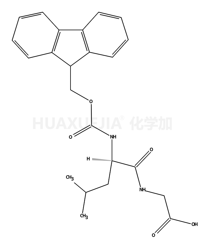2-[[(2S)-2-(9H-fluoren-9-ylmethoxycarbonylamino)-4-methylpentanoyl]amino]acetic acid