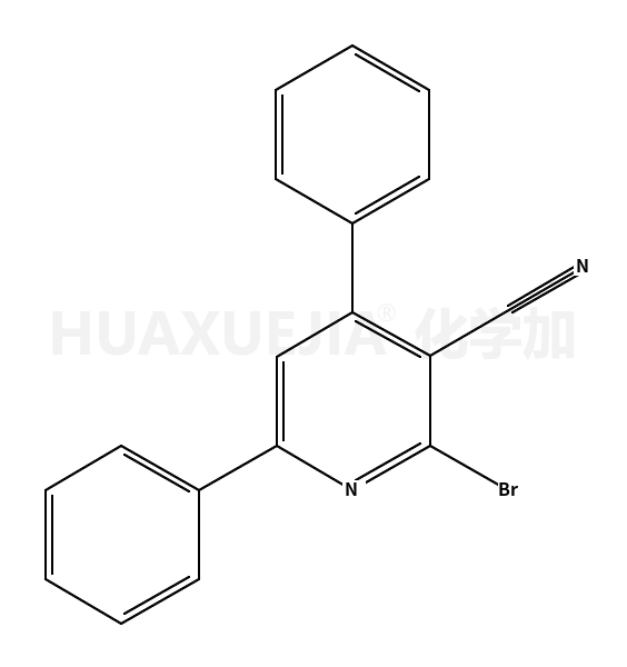 2-溴-4,6-二苯基-3-氰基吡啶