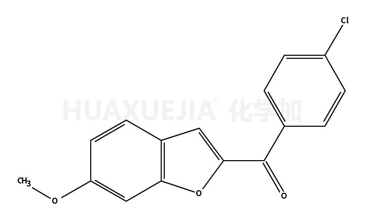 (4-氯苯基)(6-甲氧基苯并呋喃-2-基)甲酮