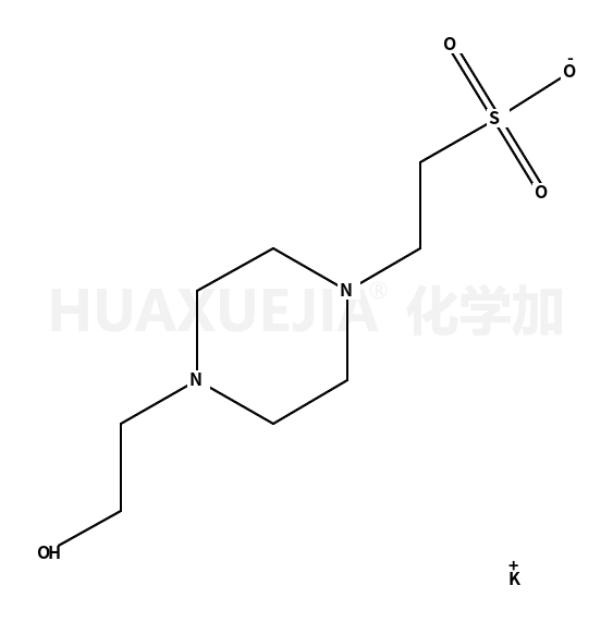 N-(2-羟乙基)哌嗪-N′-(2-乙磺酸) 钾盐