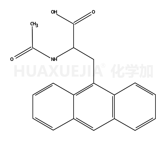 9-Anthracenepropanoic acid, α-(acetylamino)