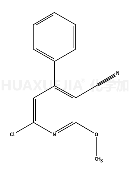 3-Pyridinecarbonitrile, 6-chloro-2-methoxy-4-phenyl
