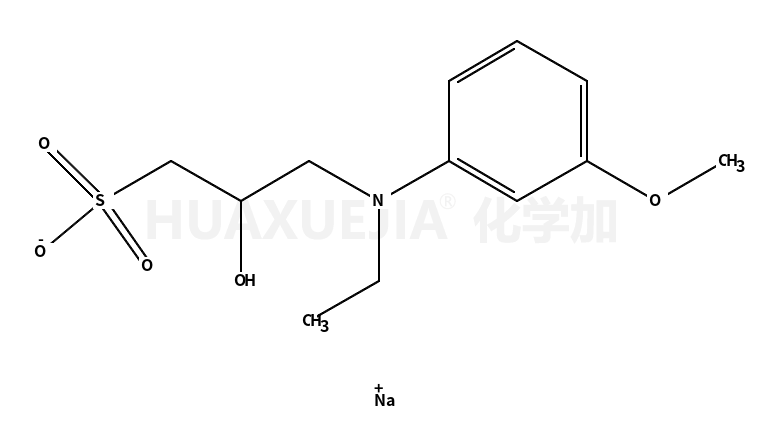 N-乙基-N-(2-羟基-3-磺丙基)-3-甲氧基苯胺钠盐二水合物