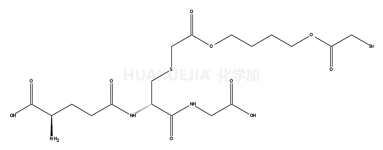 4-bromoacetoxy-1-(S-glutathionyl)acetoxy butane