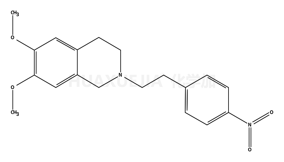 1,2,3,4-四氢-6,7-二甲氧基-2-[2-(4-硝基苯基)乙基]异喹啉