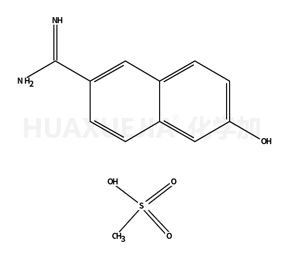 6-甲脒-2-萘酚甲基磺酸盐