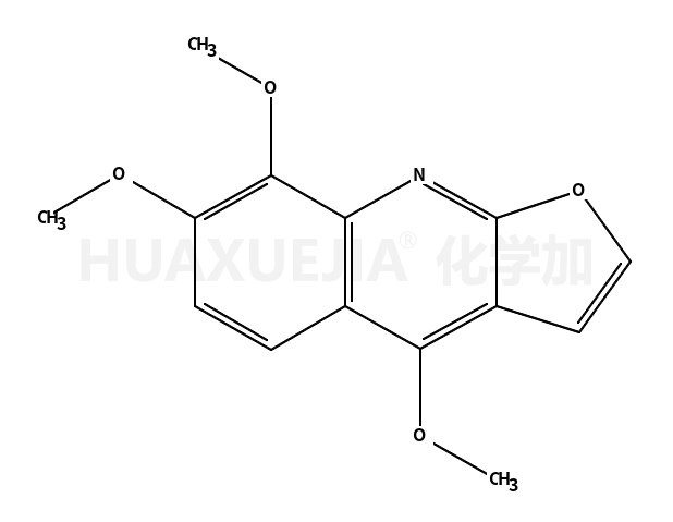 4,7,8-三甲氧基呋喃并[2,3-B]喹啉