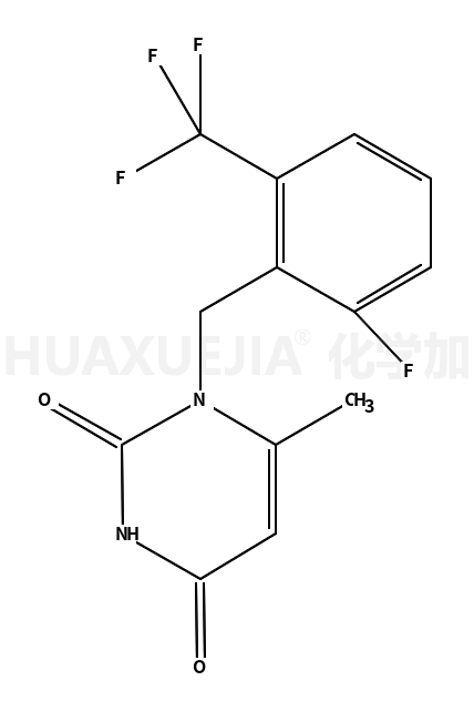 1-（2-氟-6-（三氟甲基）苄基）-6-甲基嘧啶-2,4（1H，3H）-二酮