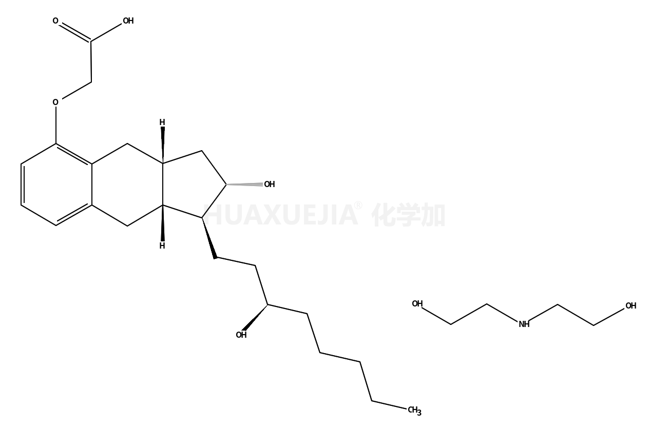 2-[[(1R,2R,3aS,9aS)-2-hydroxy-1-[(3S)-3-hydroxyoctyl]-2,3,3a,4,9,9a-hexahydro-1H-cyclopenta[g]naphthalen-5-yl]oxy]acetic acid