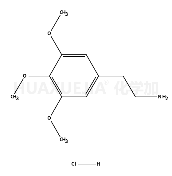 3,4,5-三甲氧苯乙胺盐...