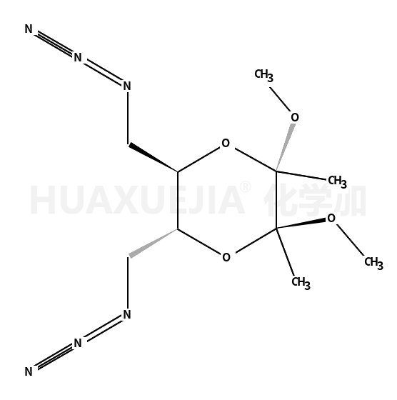 (2R,3R,5S,6S)-5,6-双(叠氮甲基)-2,3-二甲氧基-2,3-二甲基-1,4-二氧己环