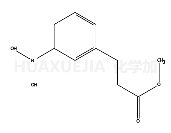 3-(2-甲氧羰基乙基)苯基硼酸