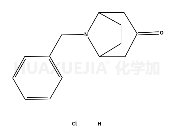 8-Benzyl-8-azabicyclo[3.2.1]octan-3-one hydrochloride