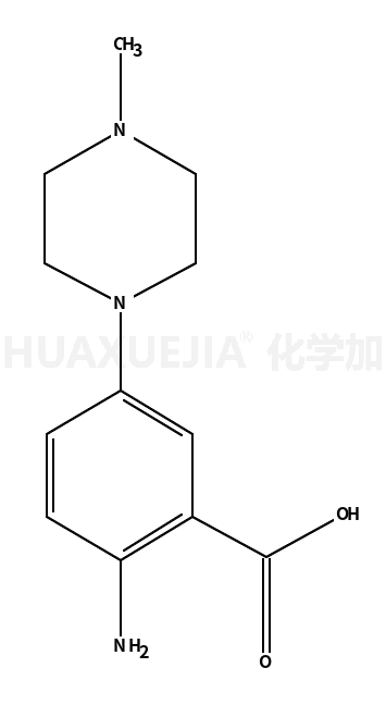 2-氨基-5-(4-甲基-1-哌嗪)苯甲酸