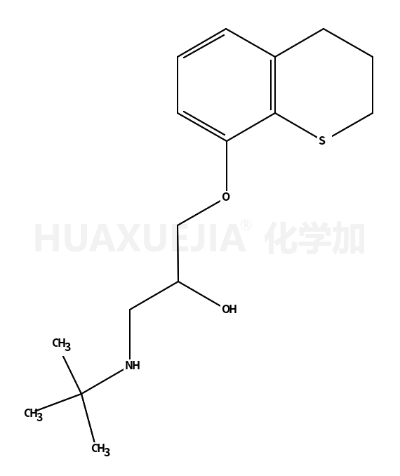 1-(叔-丁基氨基)-3-[(3,4-二氢-2H-1-苯并噻喃-8-基)氧代]丙烷-2-醇