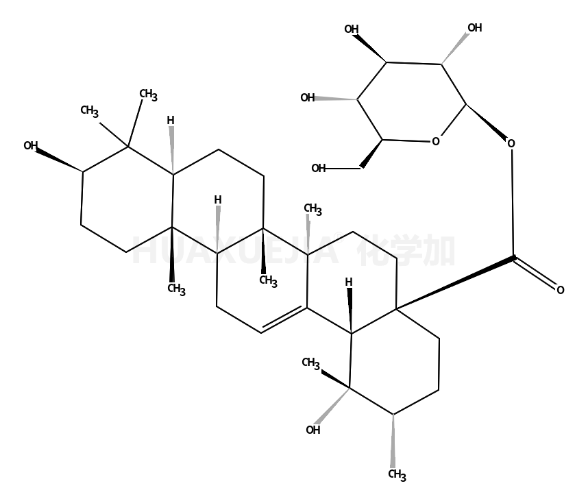 坡模酸-28-O-β-D-吡喃葡萄糖酯