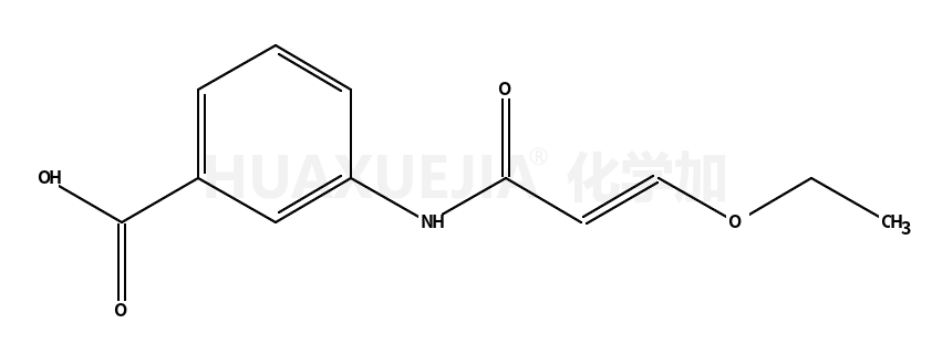 3-[N-(3-ethoxy-1-oxo-2-propenyl)amino]benzoic acid