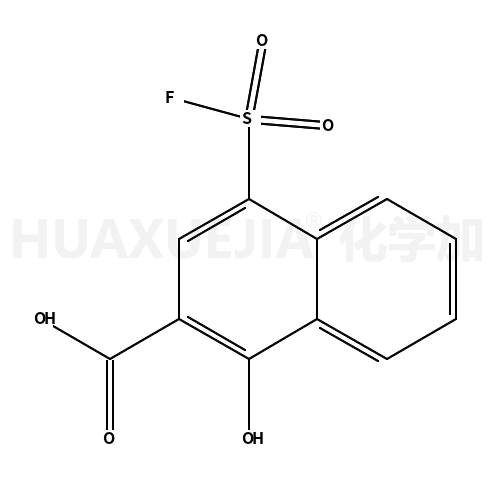 4-氟磺酰-1-羟基-2-萘甲酸