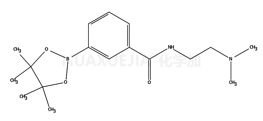 N-(2-二甲基氨基乙基)-3-(4,4,5,5-四甲基-1,3,2-二噁硼烷-2-基)苯甲酰胺