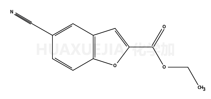 2-Benzofurancarboxylic acid, 5-cyano-, ethyl ester