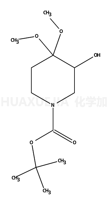 3-羟基-4,4-二甲氧基哌啶-1-羧酸叔丁酯