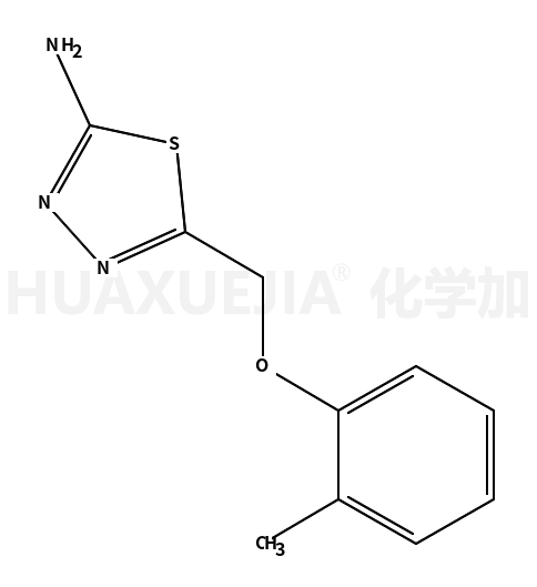 5-[(2-甲基苯氧基)甲基]-1,3,4-噻二唑-2-胺