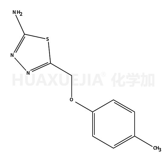 2-氨基-5-(4-甲基苯氧基甲基)-1,3,4-噻二唑