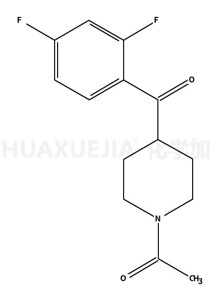 1-[4-(2,4-二氟苯甲酰基)-1-哌啶基]-1-乙酮