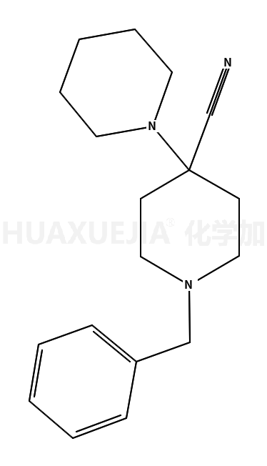 N-苄基-4-氰基-4-(1-哌啶)-哌啶