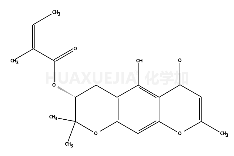 3'-O-当归酰基亥茅酚