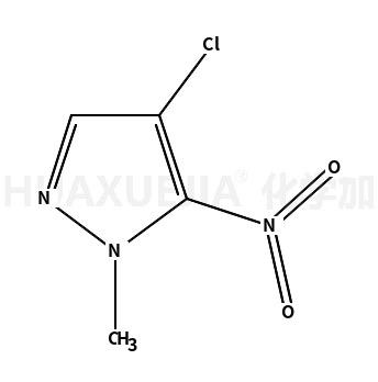 4-氯-1-甲基-5-硝基-1H -吡唑