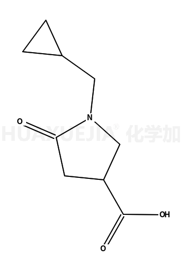 1-(环丙甲基)-5-氧代吡咯烷-3-甲酸