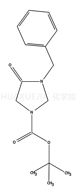 tert-butyl 3-benzyl-4-oxoimidazolidine-1-carboxylate