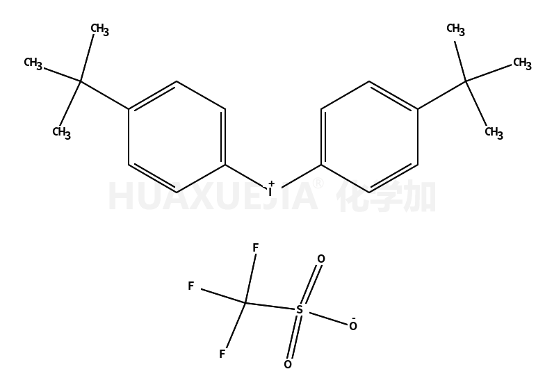 双［4-(1,1-二甲基乙基)苯基］碘鎓与三氟甲磺酸的盐