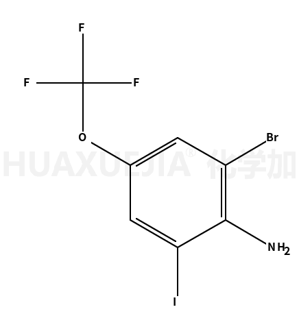 2-Bromo-6-iodo-4-(trifluoromethoxy)aniline