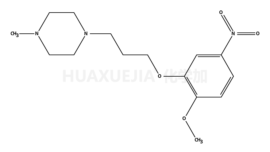 1-(3-(2-甲氧基-5-硝基苯氧基)丙基)-4-甲基哌嗪