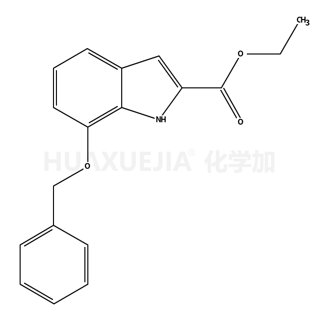 7-苄氧基吲哚-2-羧酸乙酯