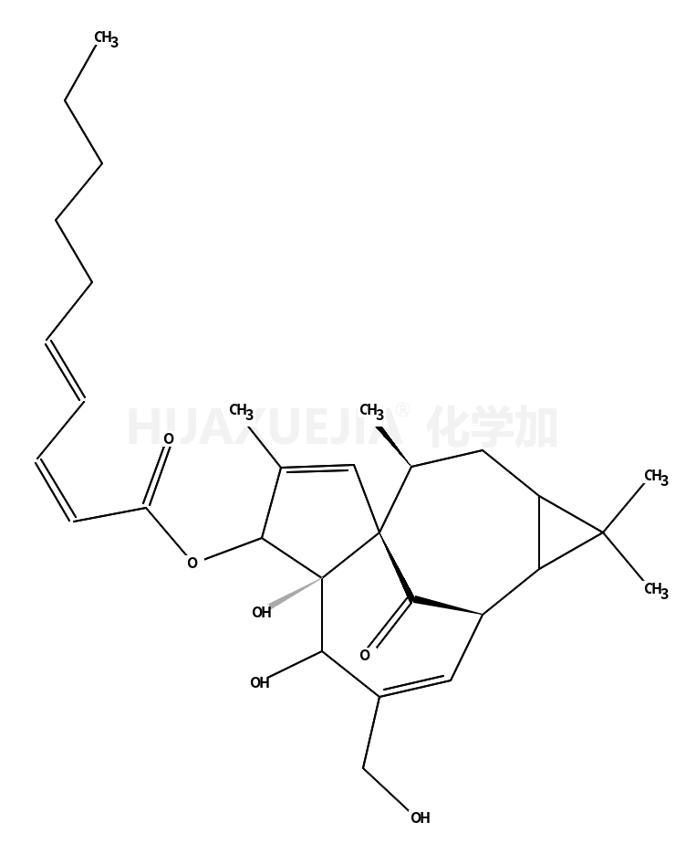 3-O-(2'E,4'Z-癸二烯酰基)巨大戟二萜醇