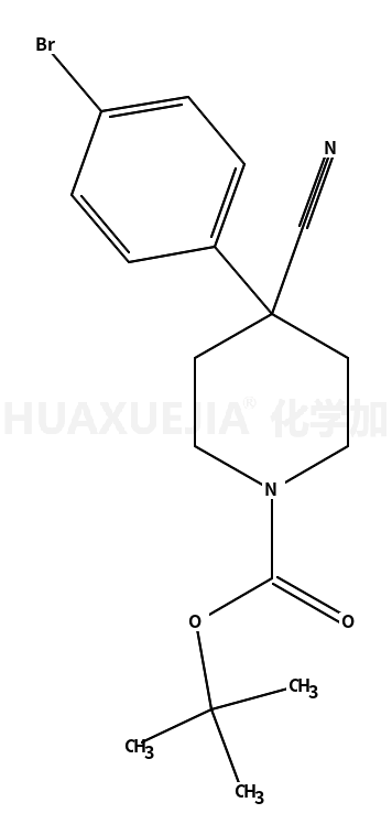 4-(4-溴苯基)-4-氰基哌啶-1-羧酸叔丁酯