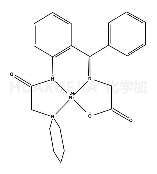 [N-[α-[2-(哌啶基乙酰氨基)苯基]亚苄基]甘氨酸基]镍