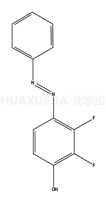 2，3-difluoro-4-[(E)-phenyldiazenyl]phenol