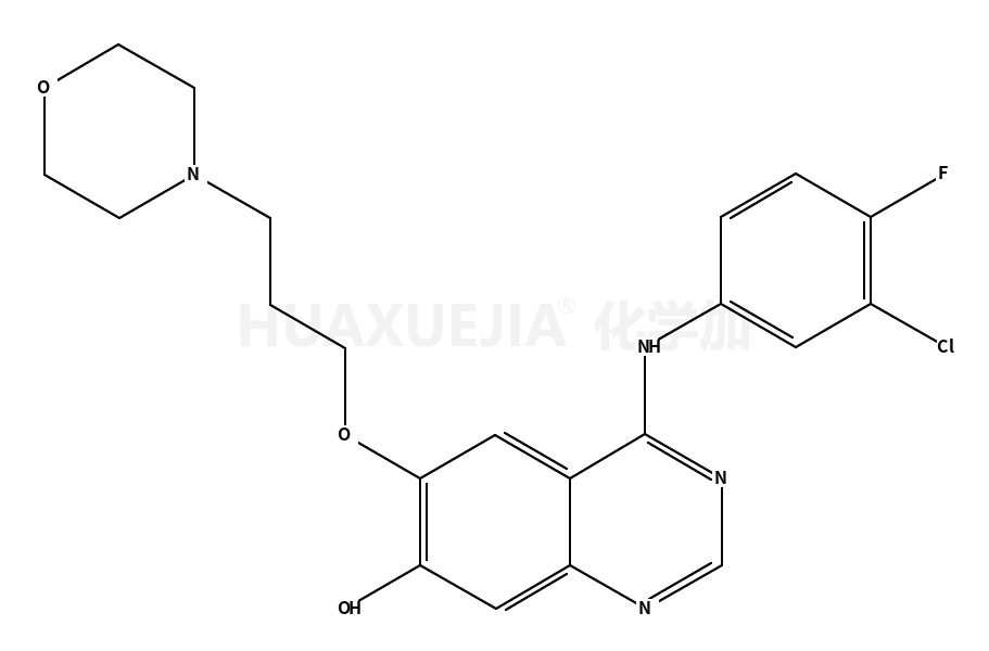 4-[(3-氯-4-氟苯基)氨基]-6-[3-(4-吗啉基)丙氧基]-7-羟基喹唑啉