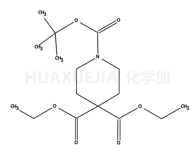 1-叔丁基 4,4-二乙基哌啶-1,4,4-三羧酸