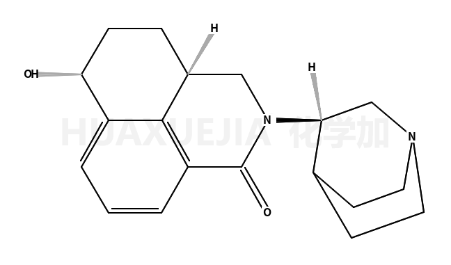 2-(1'-azabicyclo[2.2.2]oct-3'S-yl)-6S-hydroxy-2,3,3aS,4,5,6-hexahydro-1H-benz[de]isoquinolin-1-one