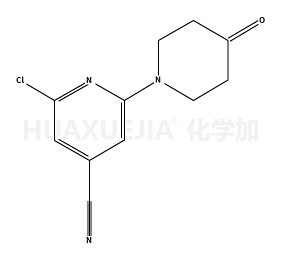 2-氯-6-(4-氧代哌啶-1-基)异烟腈