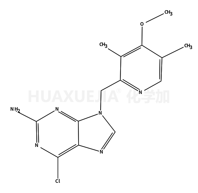 6-氯-9-((4-甲氧基-3,5-二甲基吡啶-2-基)甲基)-9H-嘌呤-2-胺