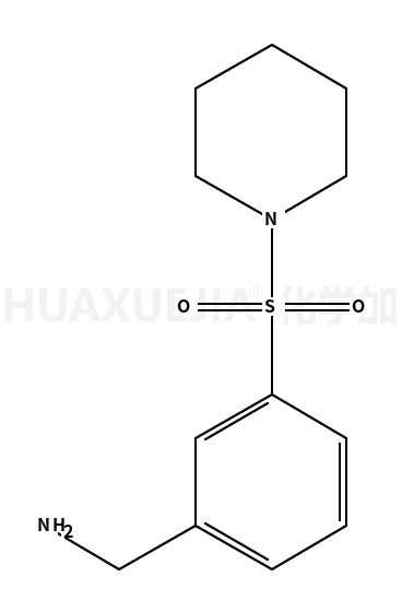 3-(哌啶-1-磺酰基)苄胺