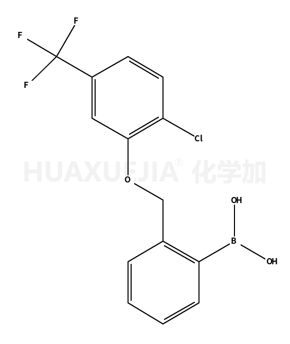 2-((2’-氯-5’-(三氟甲基)苯氧基)甲基)苯基硼酸